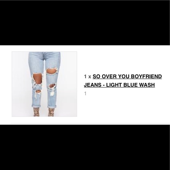 Distressed Jeans - Picture 2 of 2